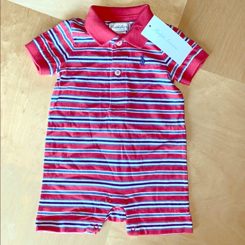 Ralph Lauren Baby Polo onesie. 3 Month.